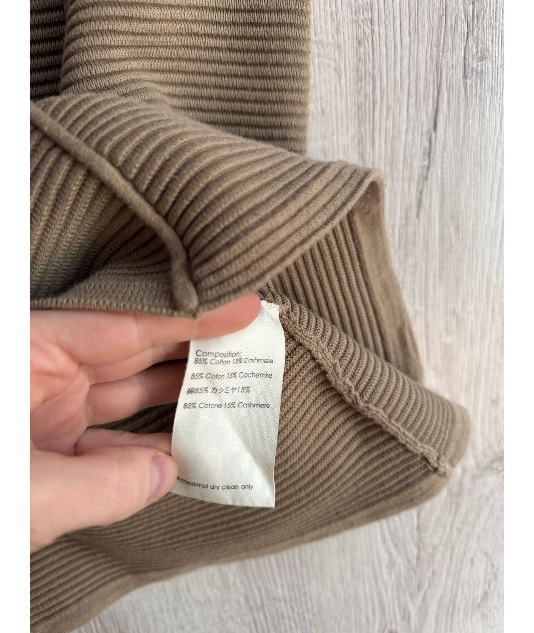 3.1 PHILLIP LIM Бежевое хлопковое повседневное платье, фото 5