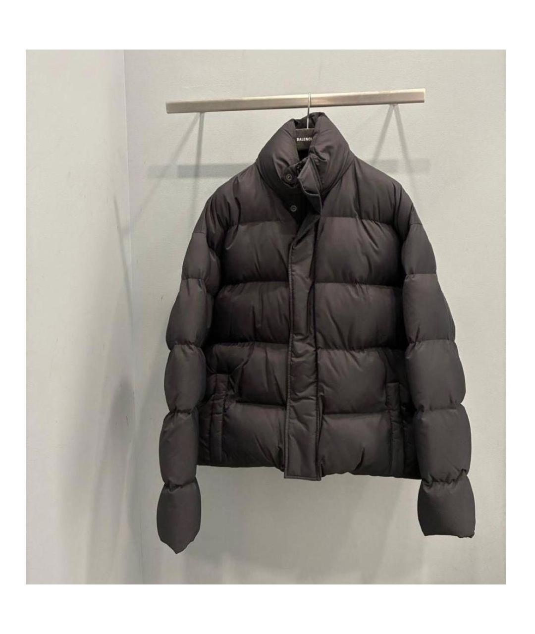 BALENCIAGA Черный пуховик, фото 3