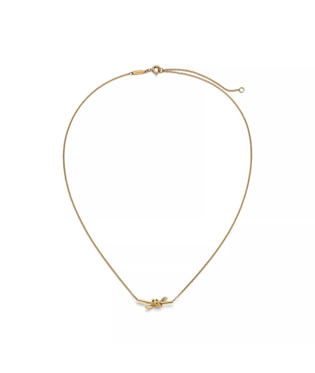 TIFFANY&CO Золотое колье из желтого золота, фото 3