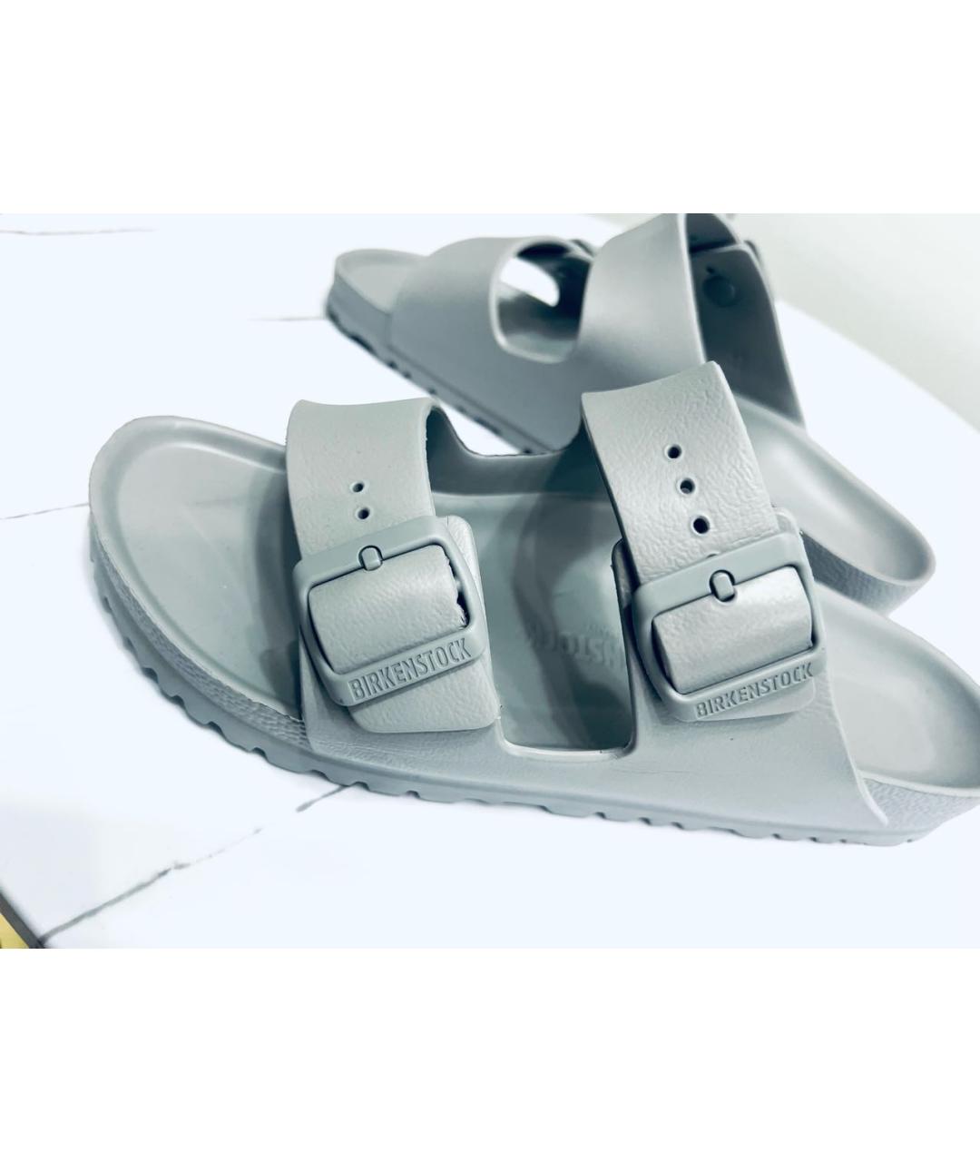 BIRKENSTOCK Серые сандалии, фото 3