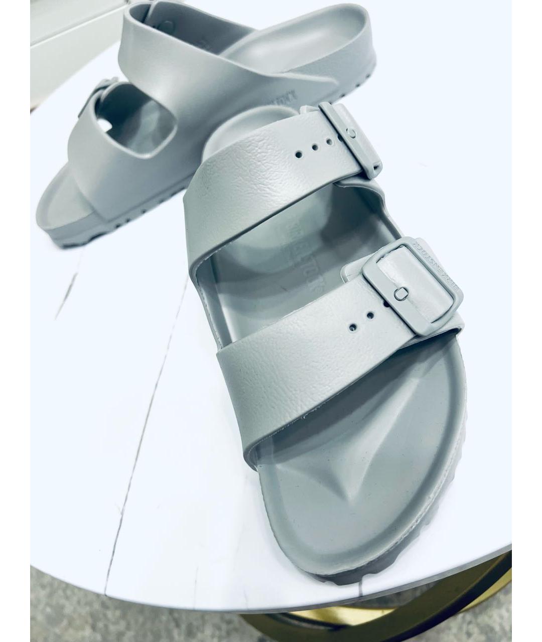 BIRKENSTOCK Серые сандалии, фото 5