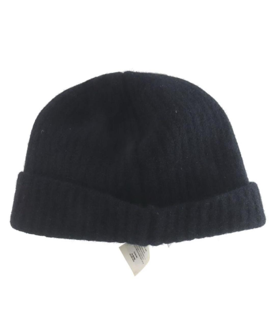 STONE ISLAND Черная шерстяная шапка, фото 5