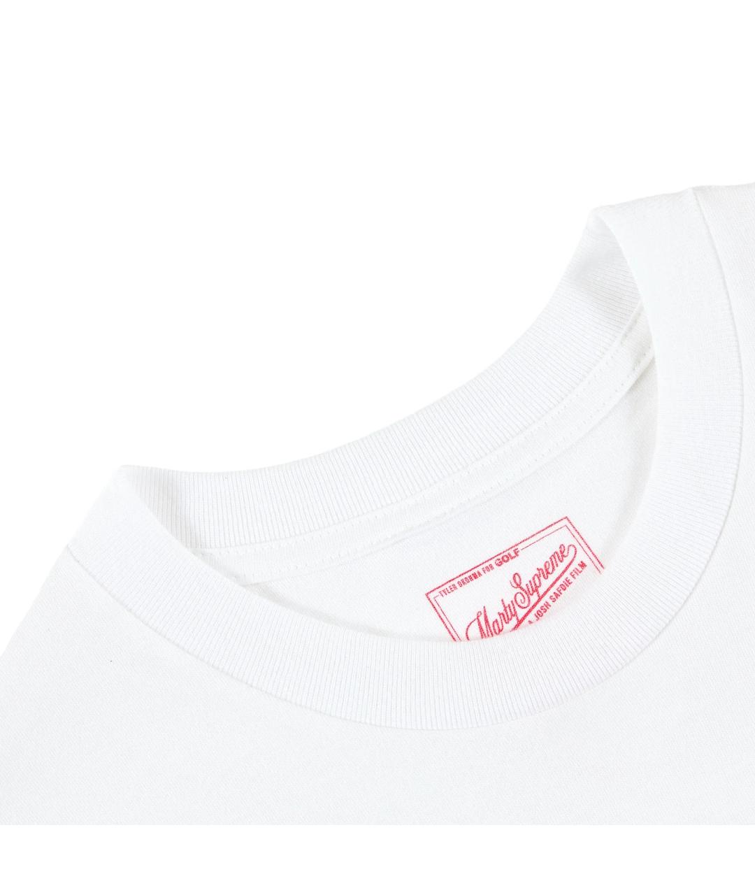 Golf Le Fleur Белая хлопковая футболка, фото 4