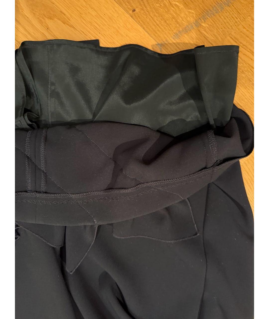 MAX MARA Черная вискозная юбка миди, фото 5