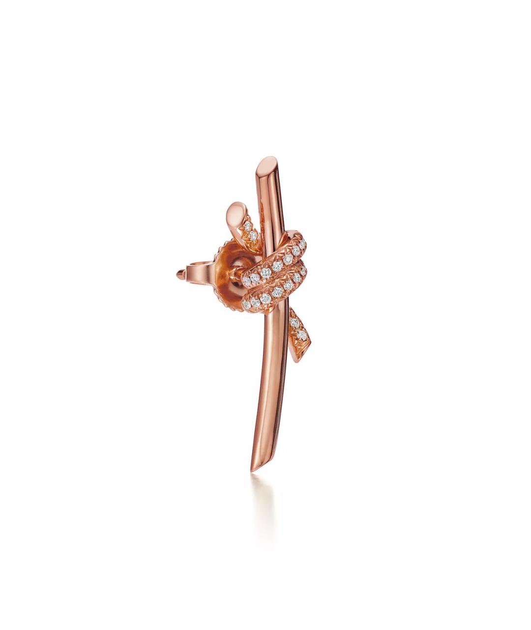 TIFFANY&CO Золотые серьги из розового золота, фото 3