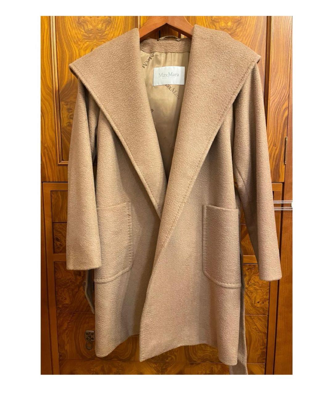 MAX MARA Горчичное пальто, фото 2