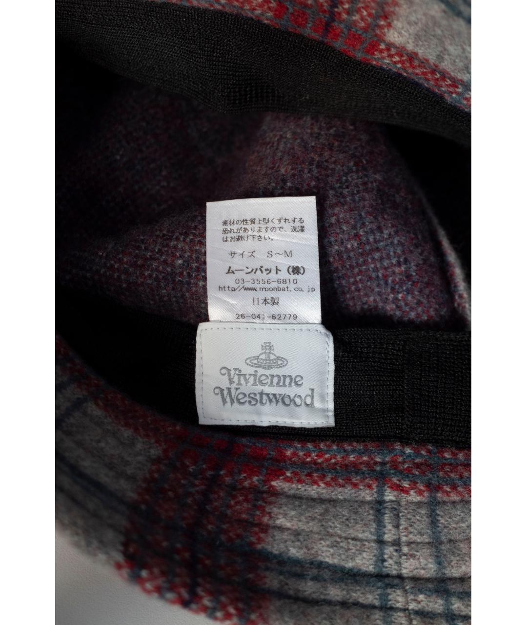 VIVIENNE WESTWOOD Мульти шерстяная шапка, фото 7