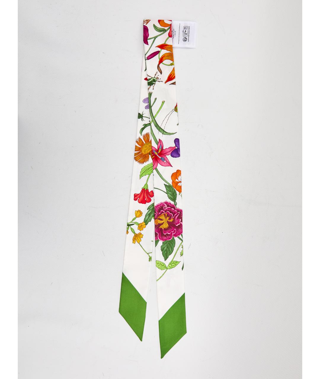 GUCCI Мульти шелковый шарф, фото 3