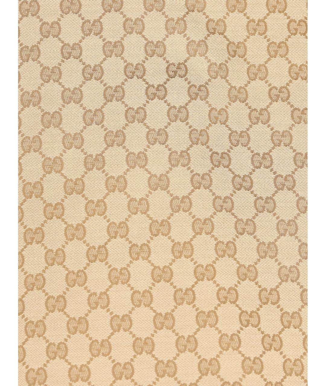 GUCCI Бежевая полиэстеровая юбка миди, фото 3