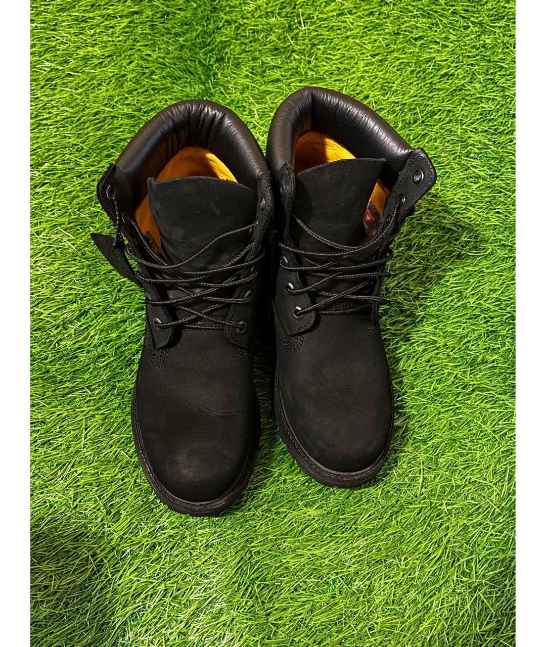 TIMBERLAND Черные нубуковые ботинки, фото 2