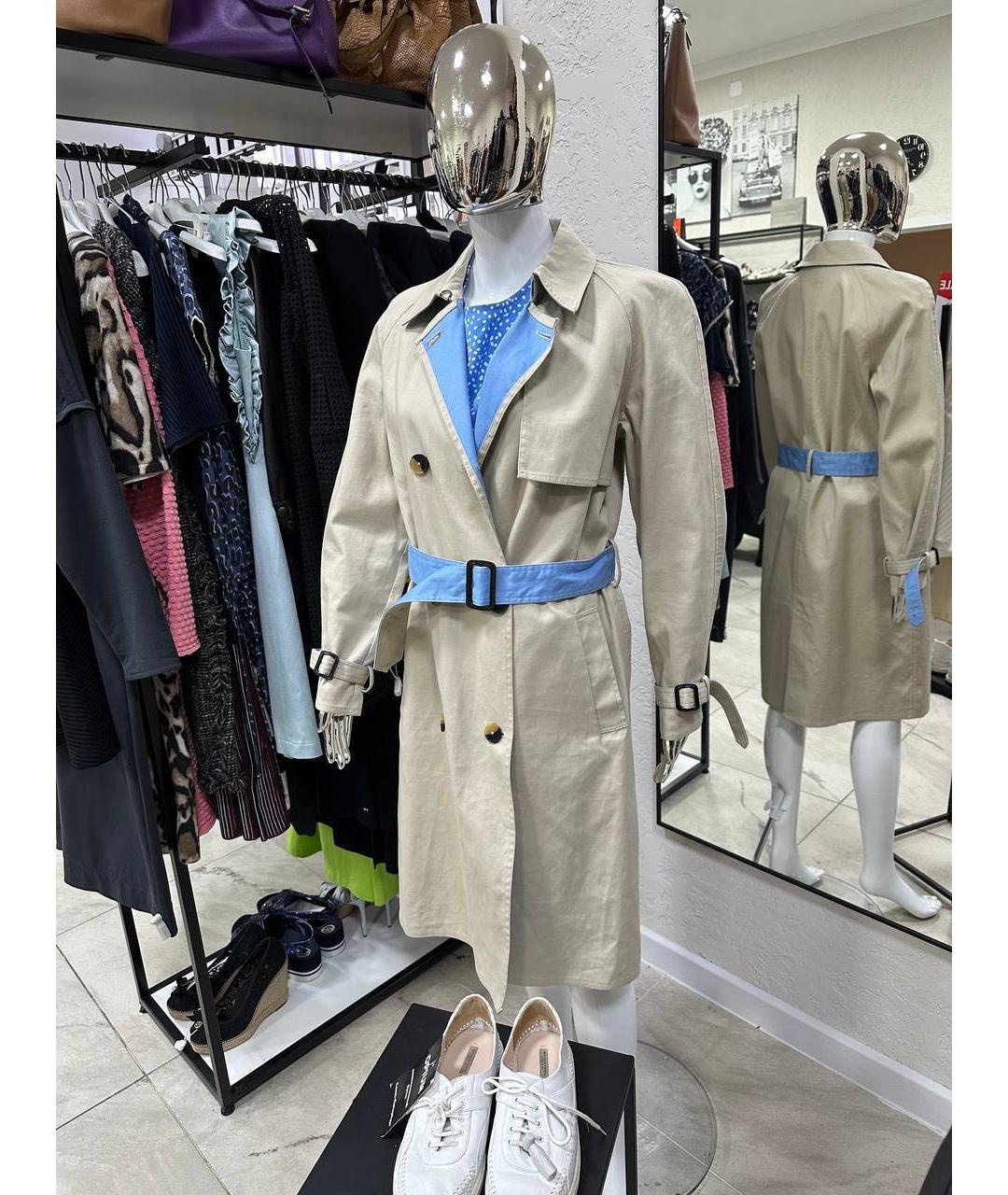 3.1 PHILLIP LIM Бежевый хлопковый тренч/плащ, фото 6