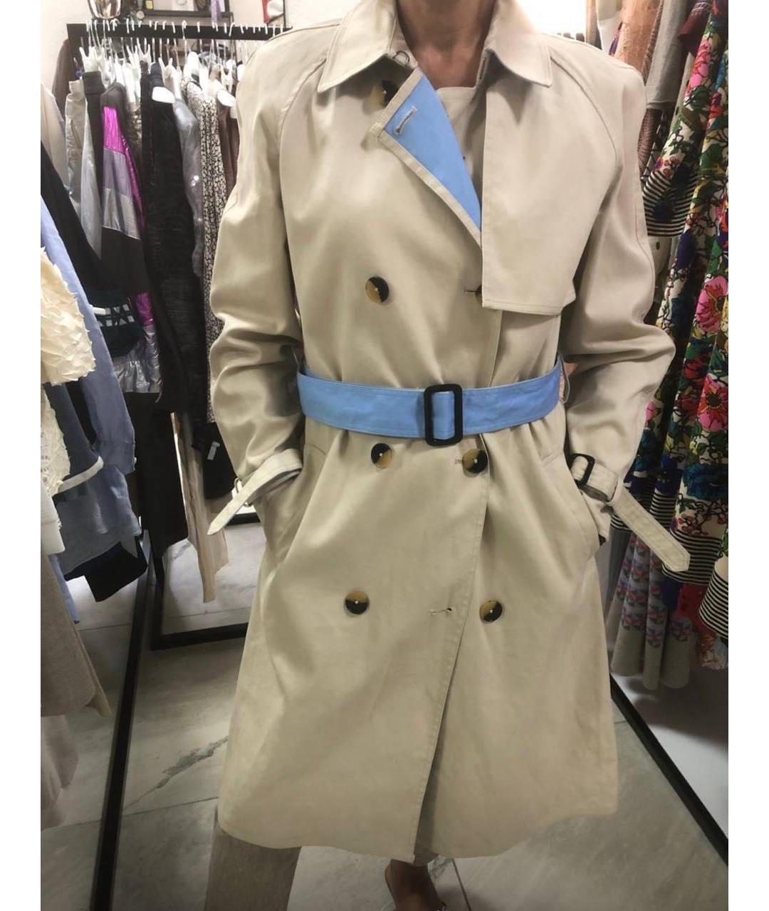 3.1 PHILLIP LIM Бежевый хлопковый тренч/плащ, фото 5