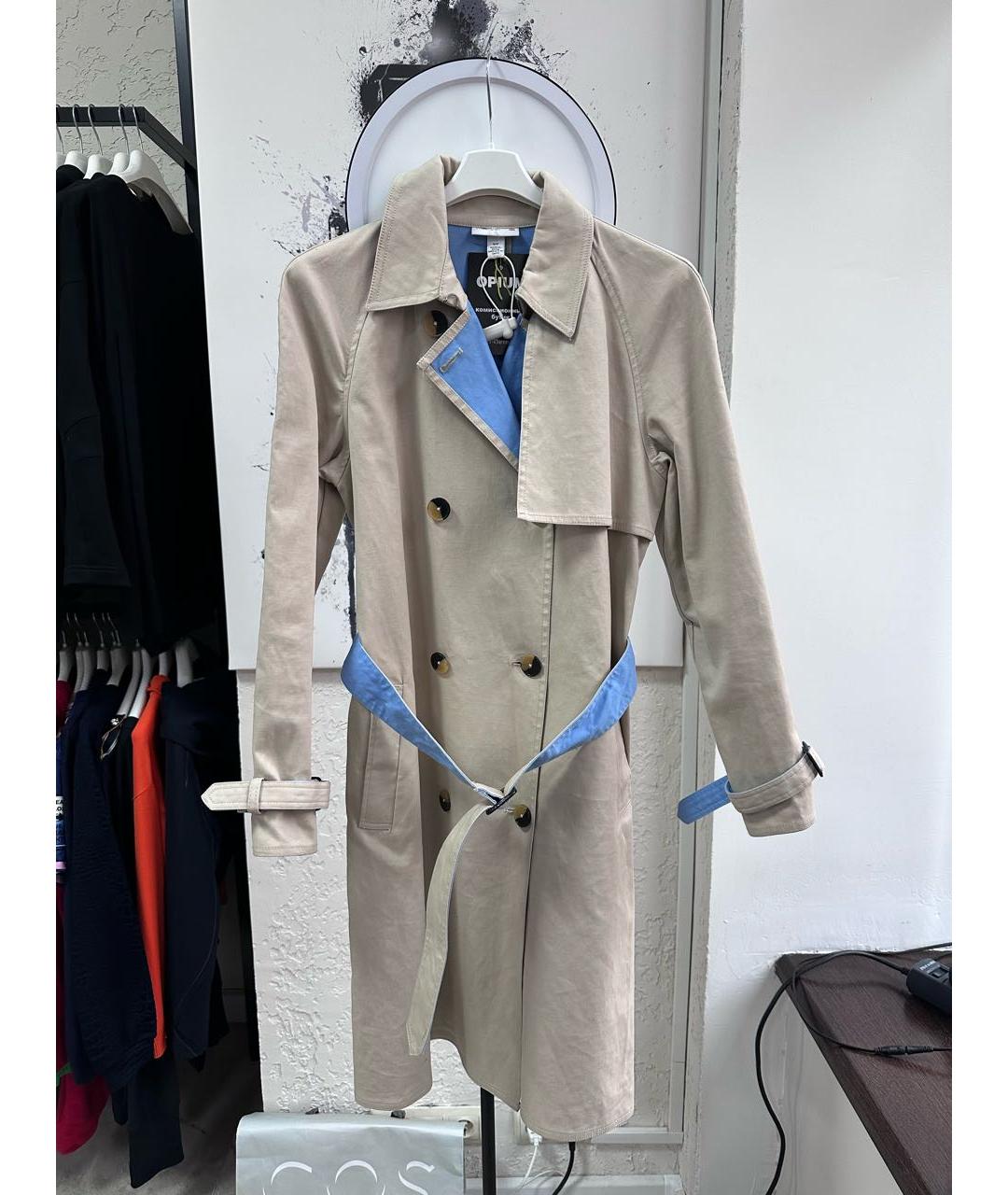 3.1 PHILLIP LIM Бежевый хлопковый тренч/плащ, фото 3