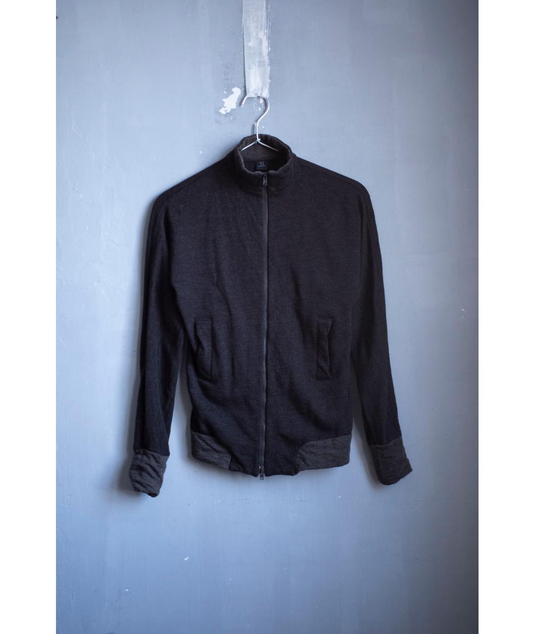 YOHJI YAMAMOTO Коричневый шерстяной джемпер / свитер, фото 10