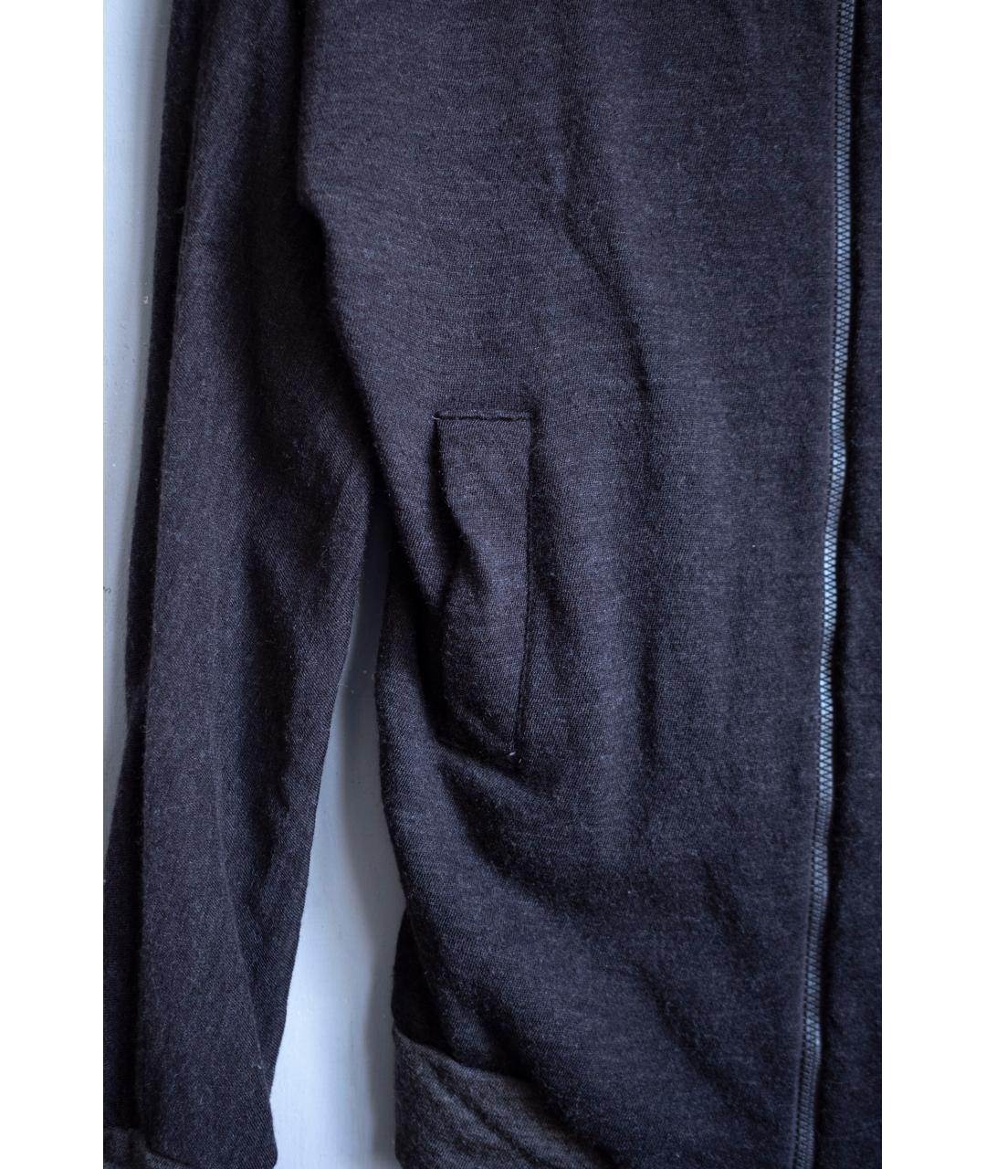 YOHJI YAMAMOTO Коричневый шерстяной джемпер / свитер, фото 6