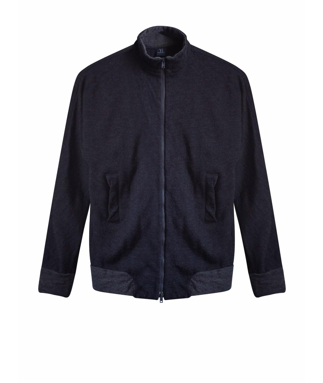 YOHJI YAMAMOTO Коричневый шерстяной джемпер / свитер, фото 1