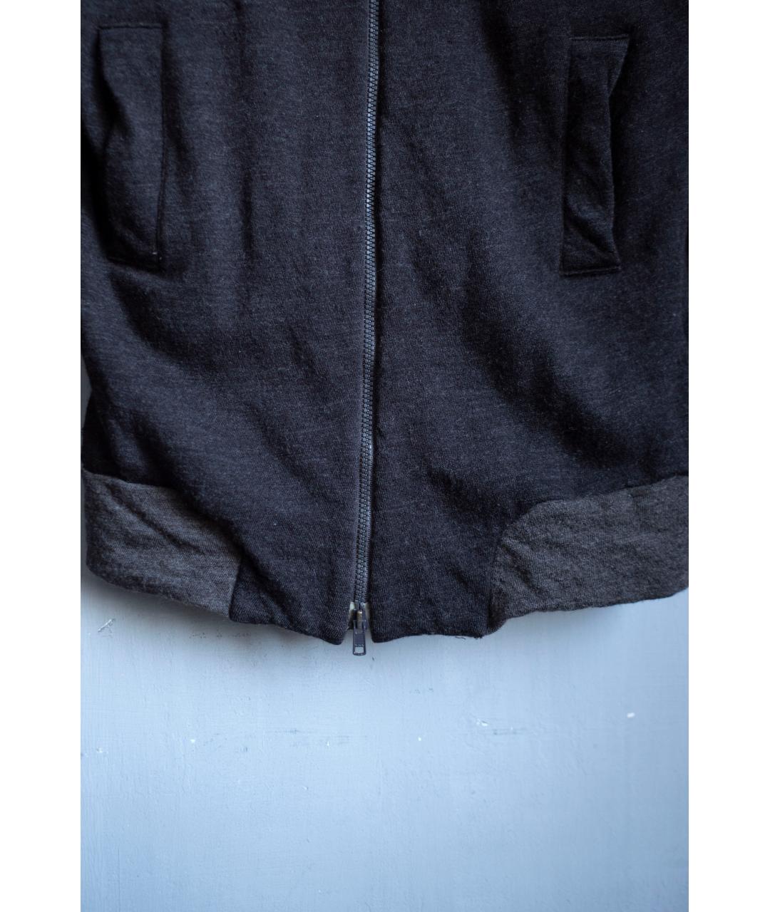 YOHJI YAMAMOTO Коричневый шерстяной джемпер / свитер, фото 5