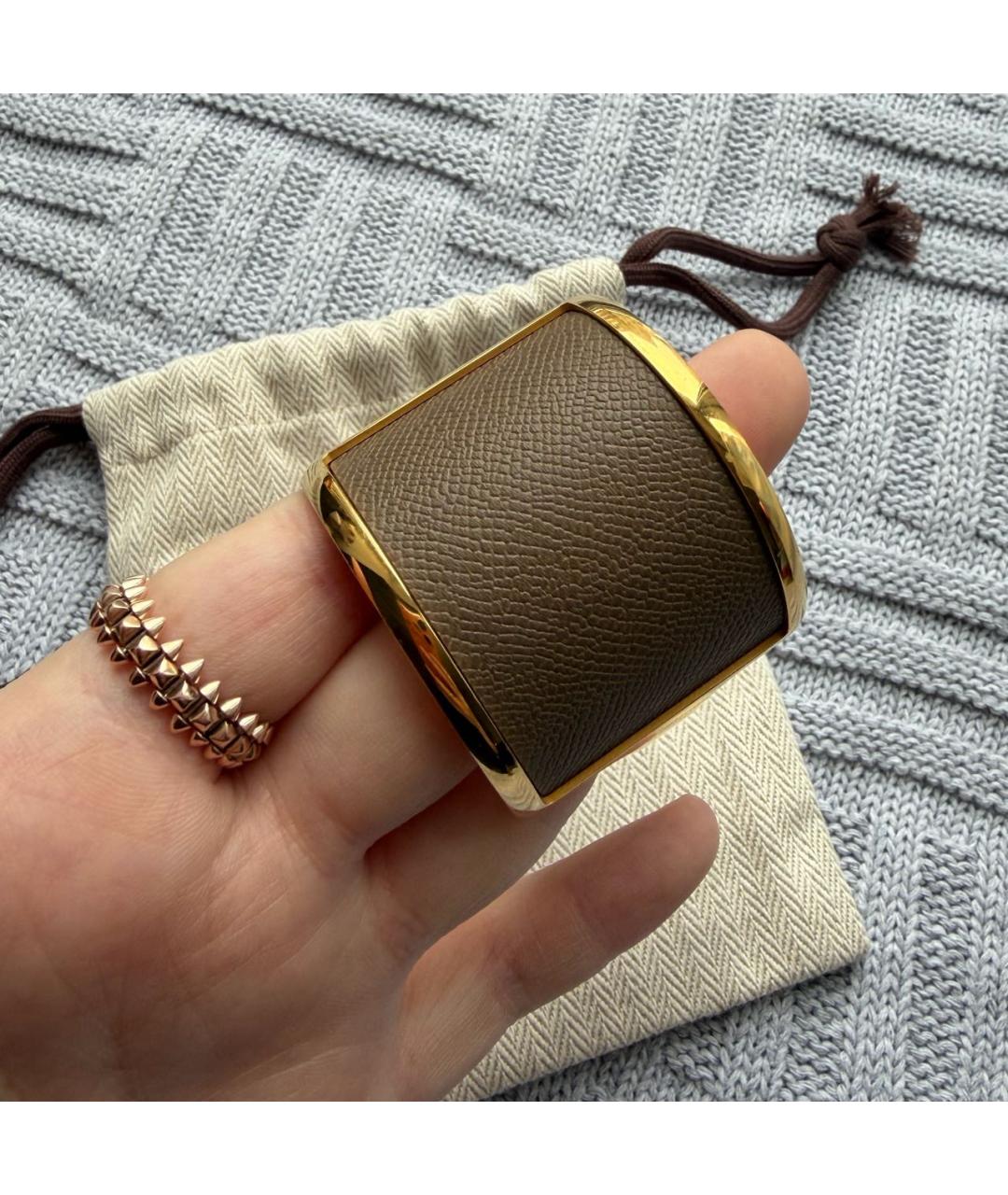 HERMES Золотой браслет, фото 5