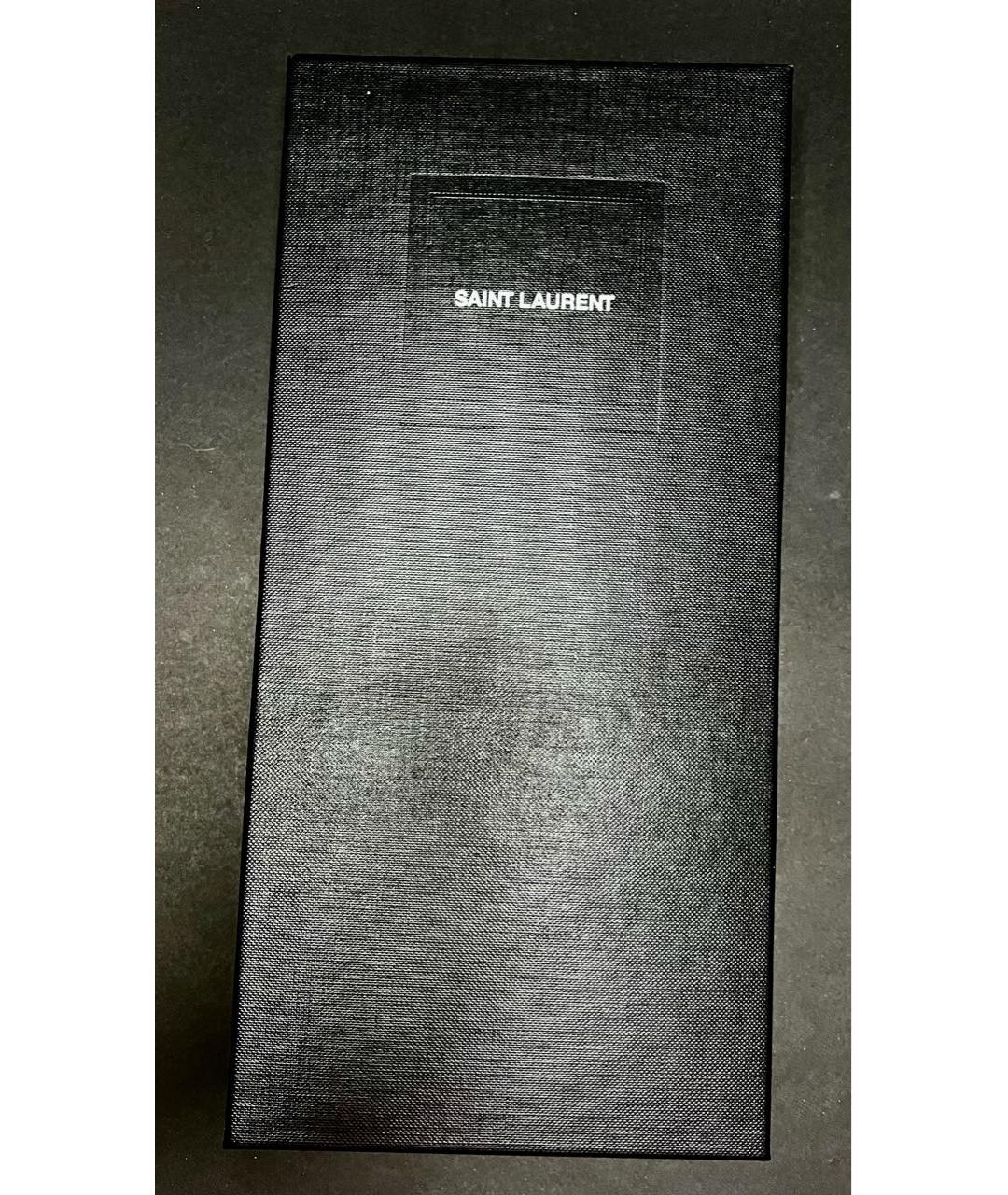 SAINT LAURENT Черные носки, чулки и колготы, фото 2