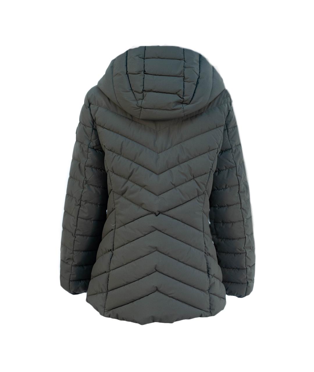 DKNY Хаки полиэстеровая куртка, фото 2