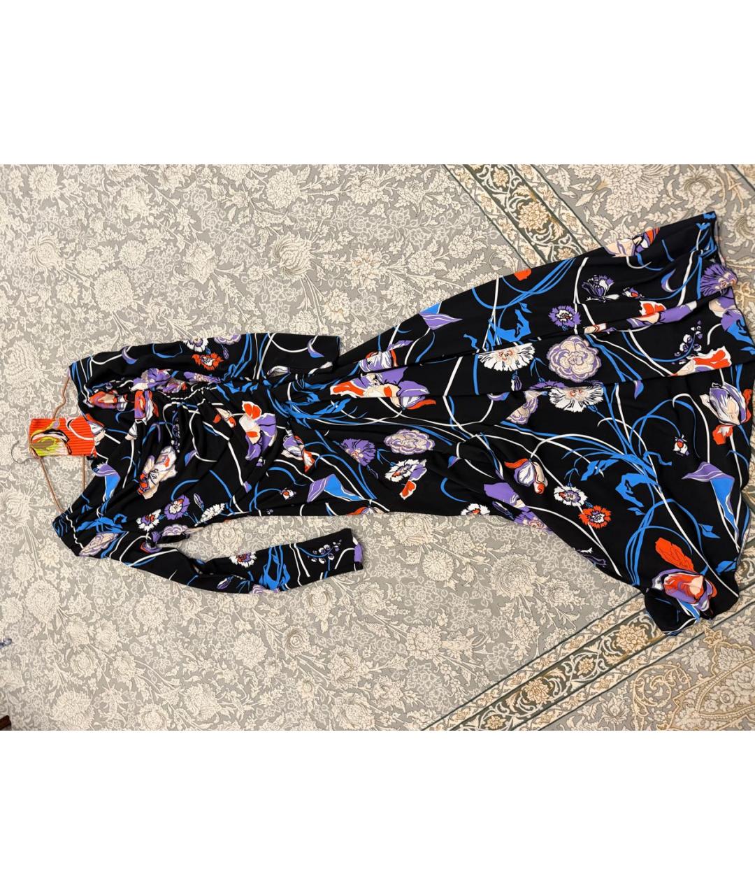 EMILIO PUCCI Мульти вискозное повседневное платье, фото 4