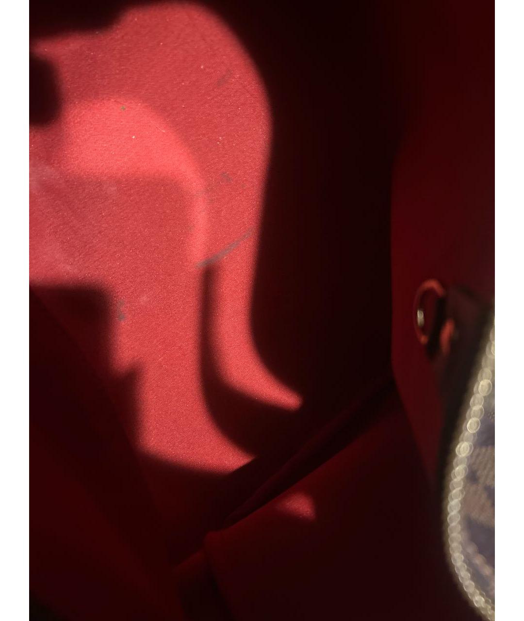 LOUIS VUITTON Коричневая сумка с короткими ручками, фото 6