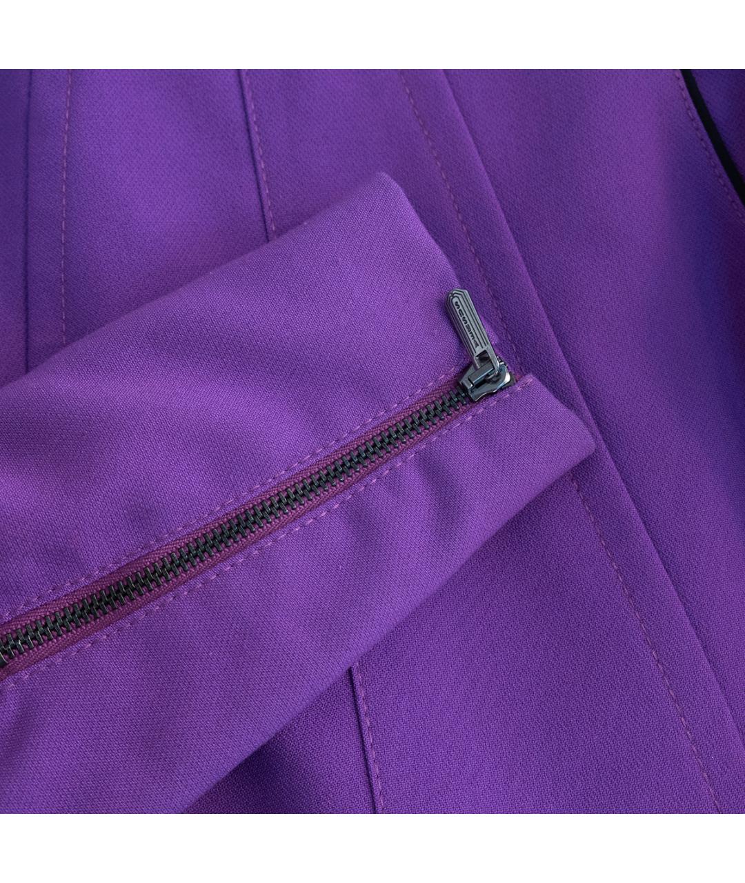 VERSUS VERSACE Фиолетовый полиэстеровый жакет/пиджак, фото 5