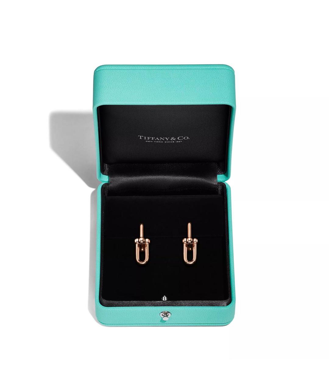 TIFFANY&CO Золотые серьги из розового золота, фото 5