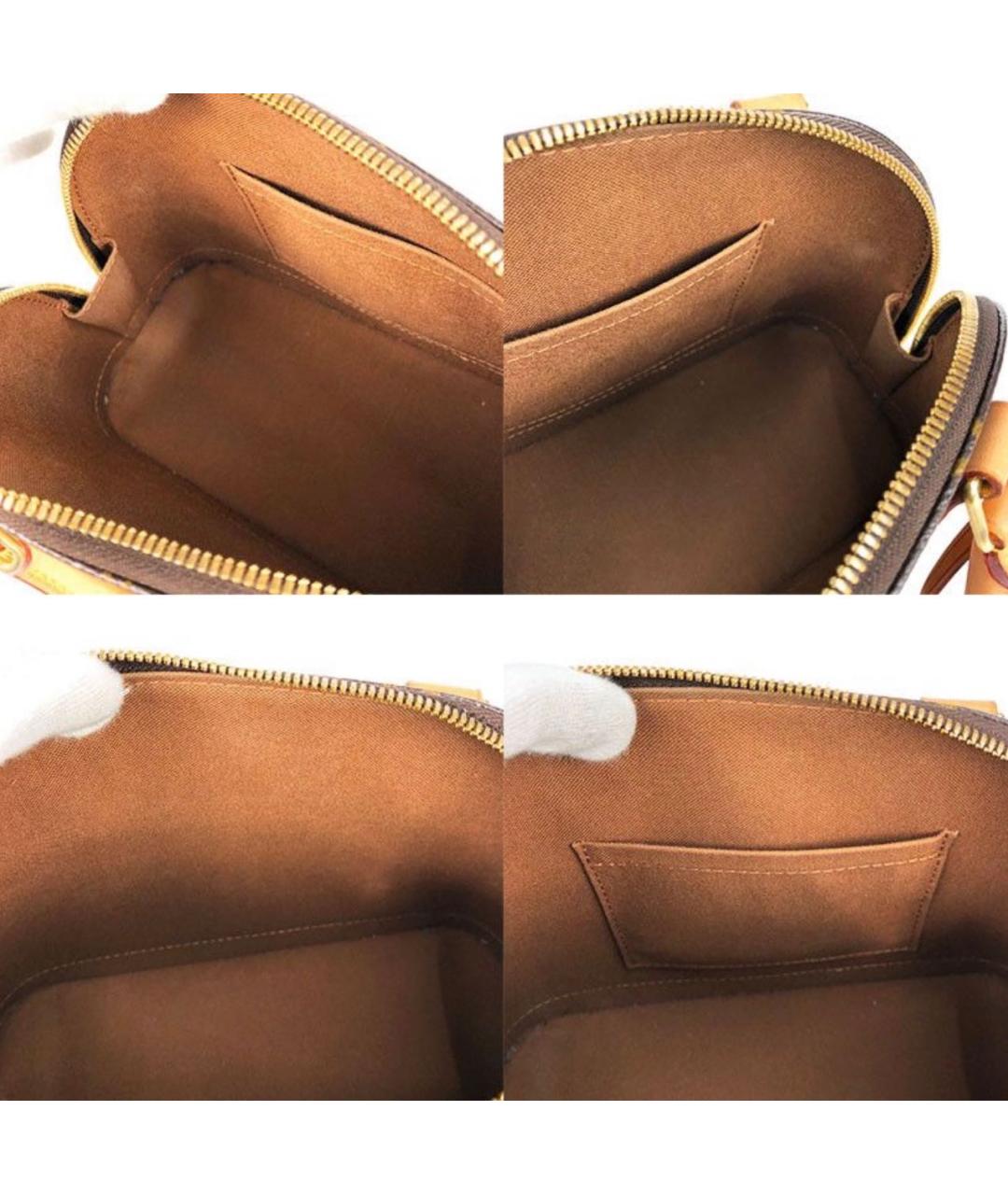 LOUIS VUITTON Коричневая сумка с короткими ручками, фото 8