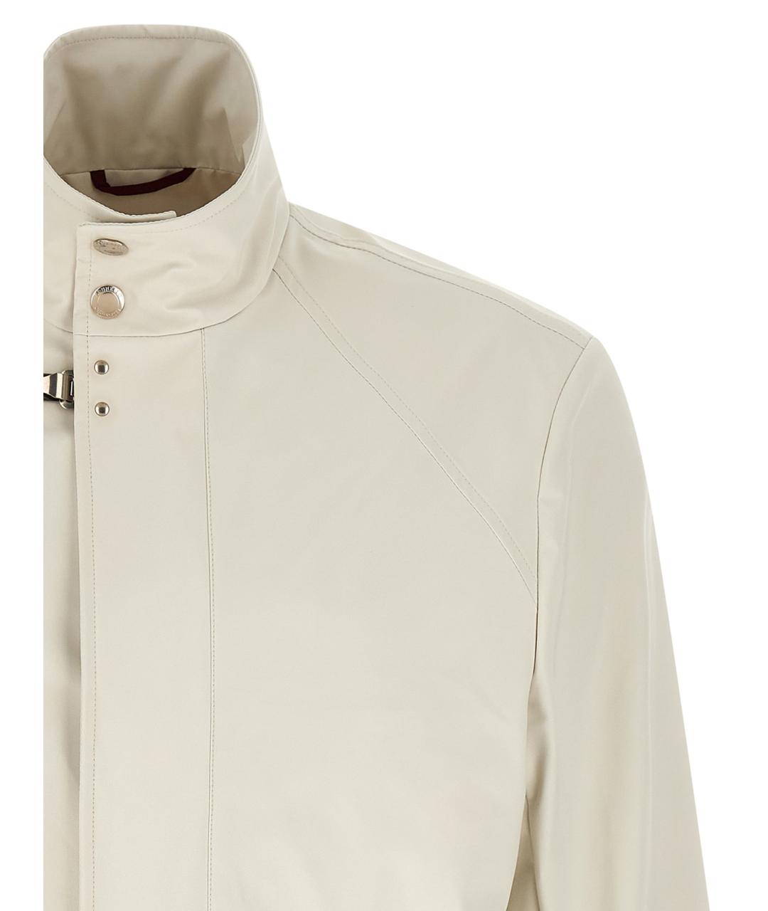 BRUNELLO CUCINELLI Белая полиамидовая куртка, фото 2