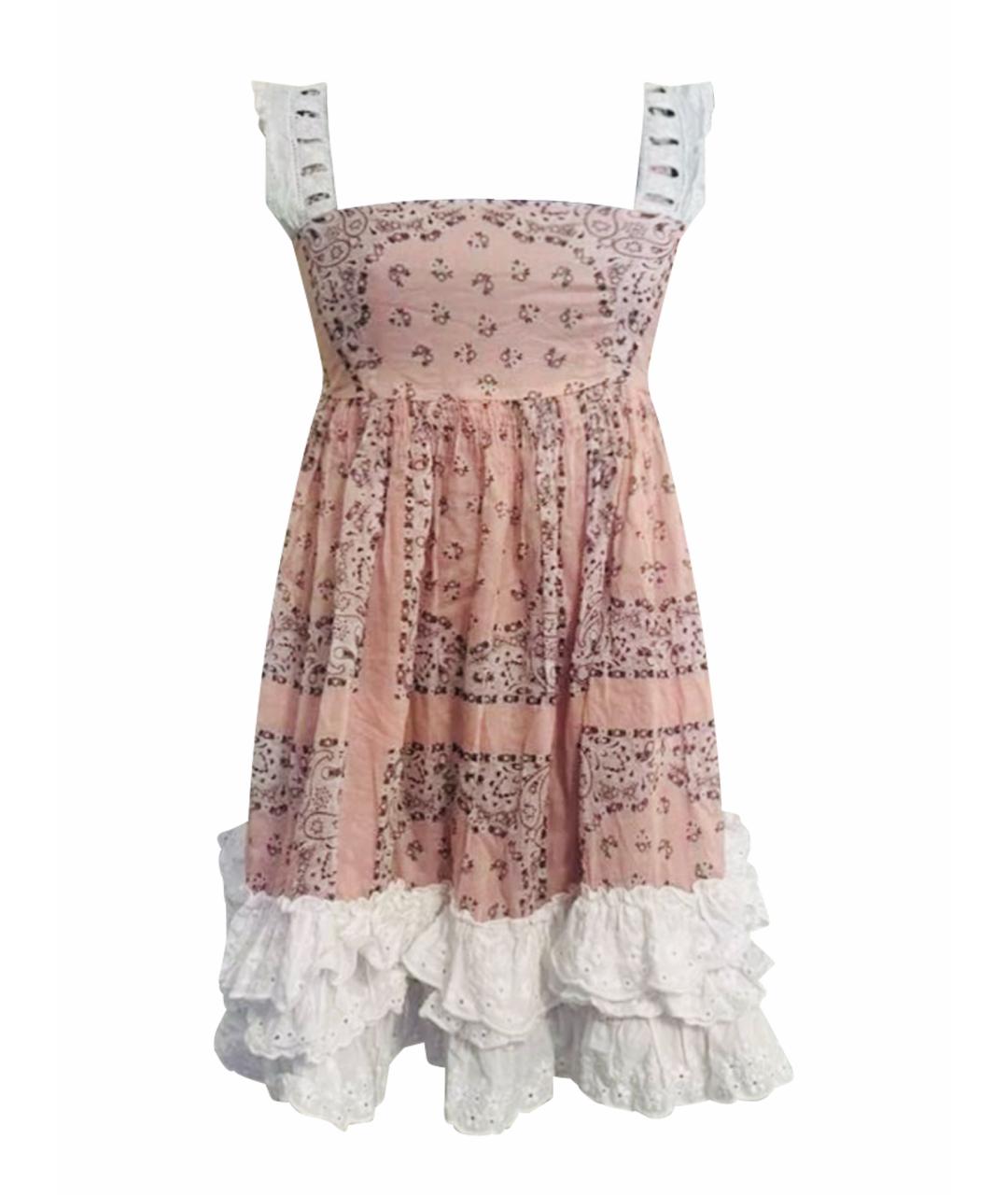 DOLCE&GABBANA Мульти хлопковый сарафан, фото 1