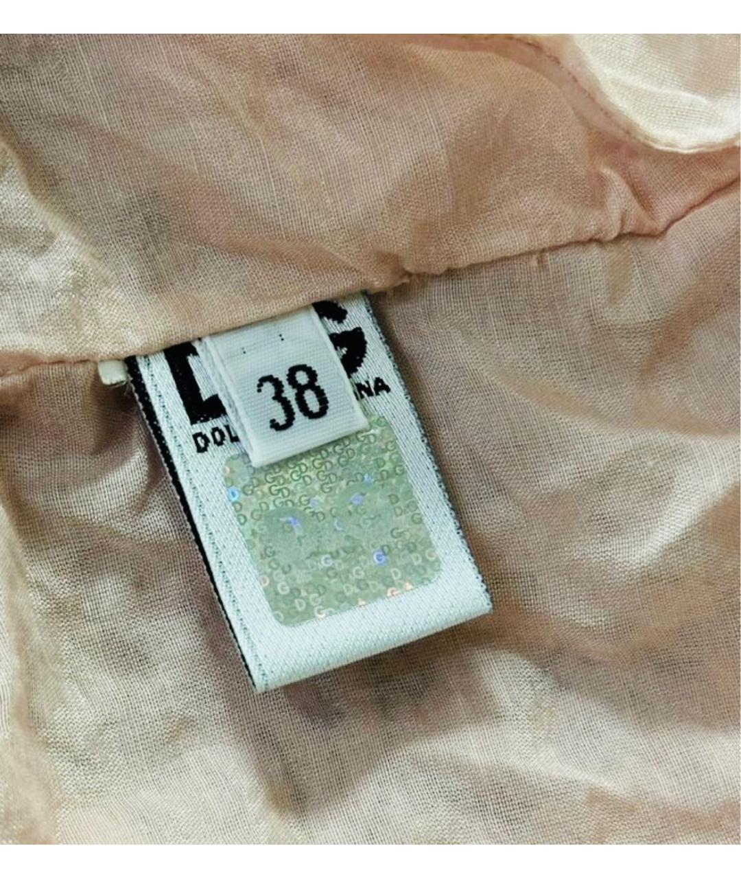 DOLCE&GABBANA Мульти хлопковый сарафан, фото 3