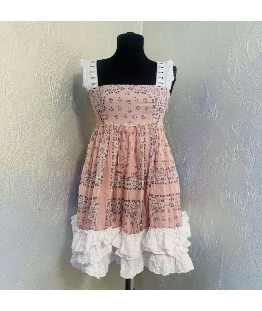 DOLCE&GABBANA Мульти хлопковый сарафан, фото 4