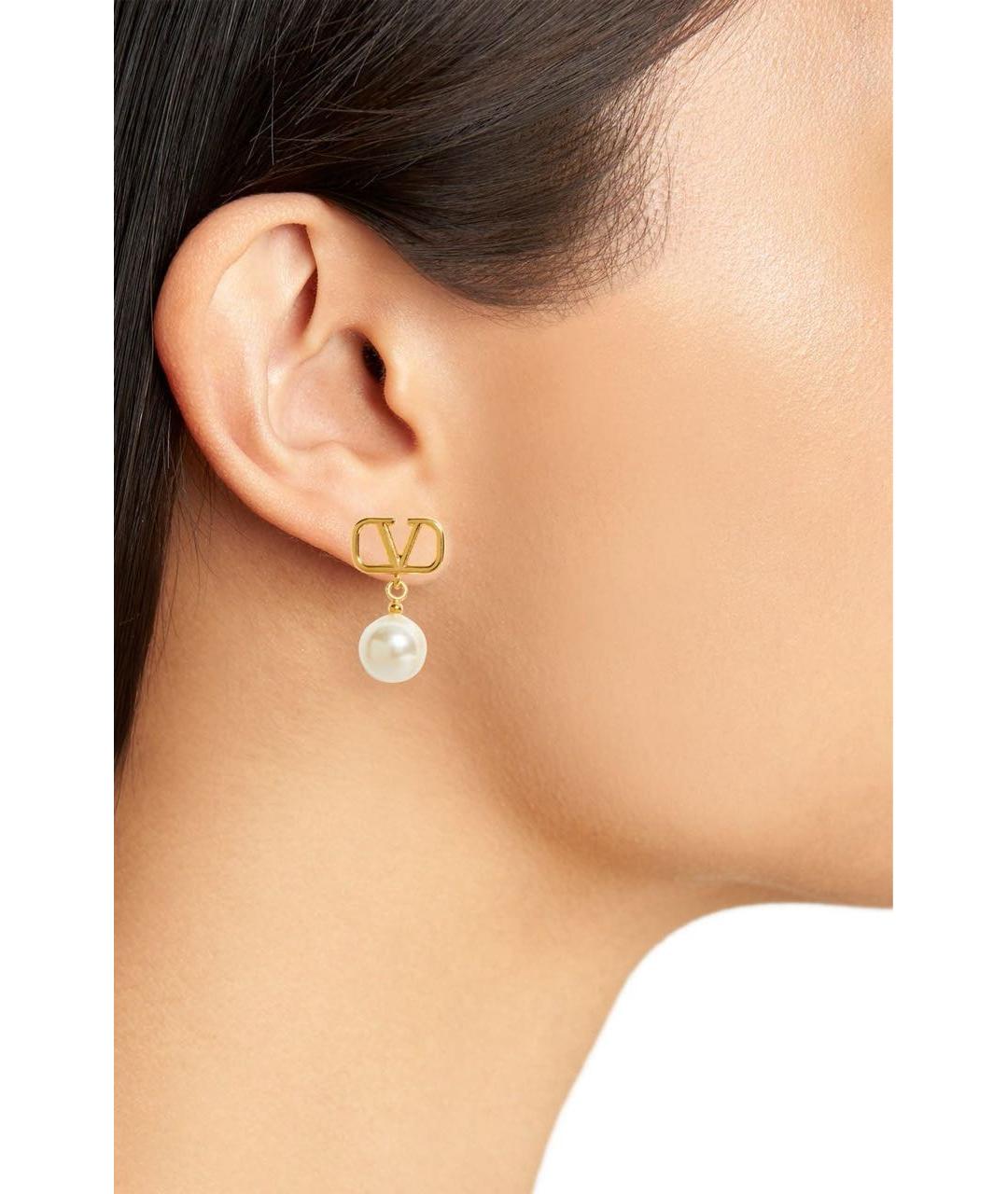 VALENTINO Золотые серьги, фото 3