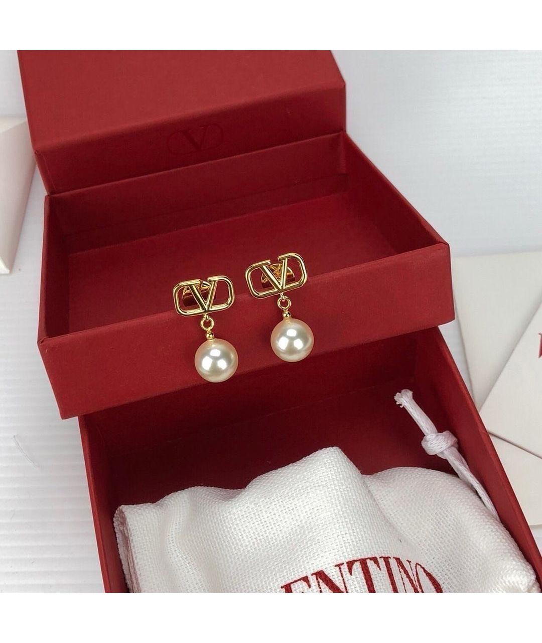 VALENTINO Золотые серьги, фото 2