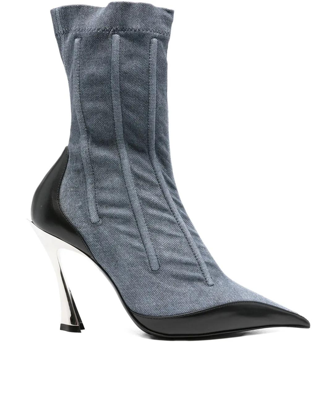 MUGLER Мульти текстильные ботильоны, фото 1