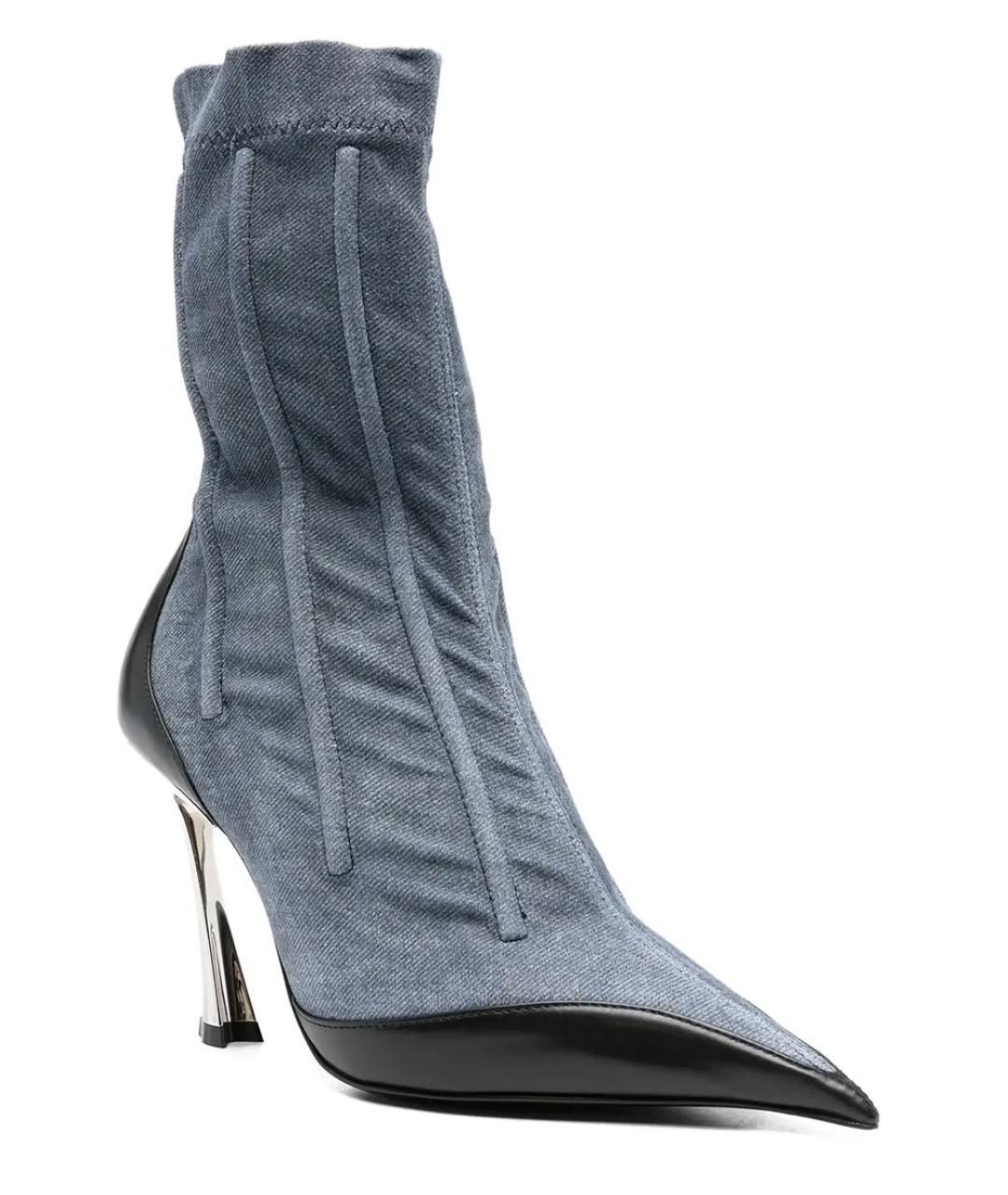 MUGLER Мульти текстильные ботильоны, фото 2