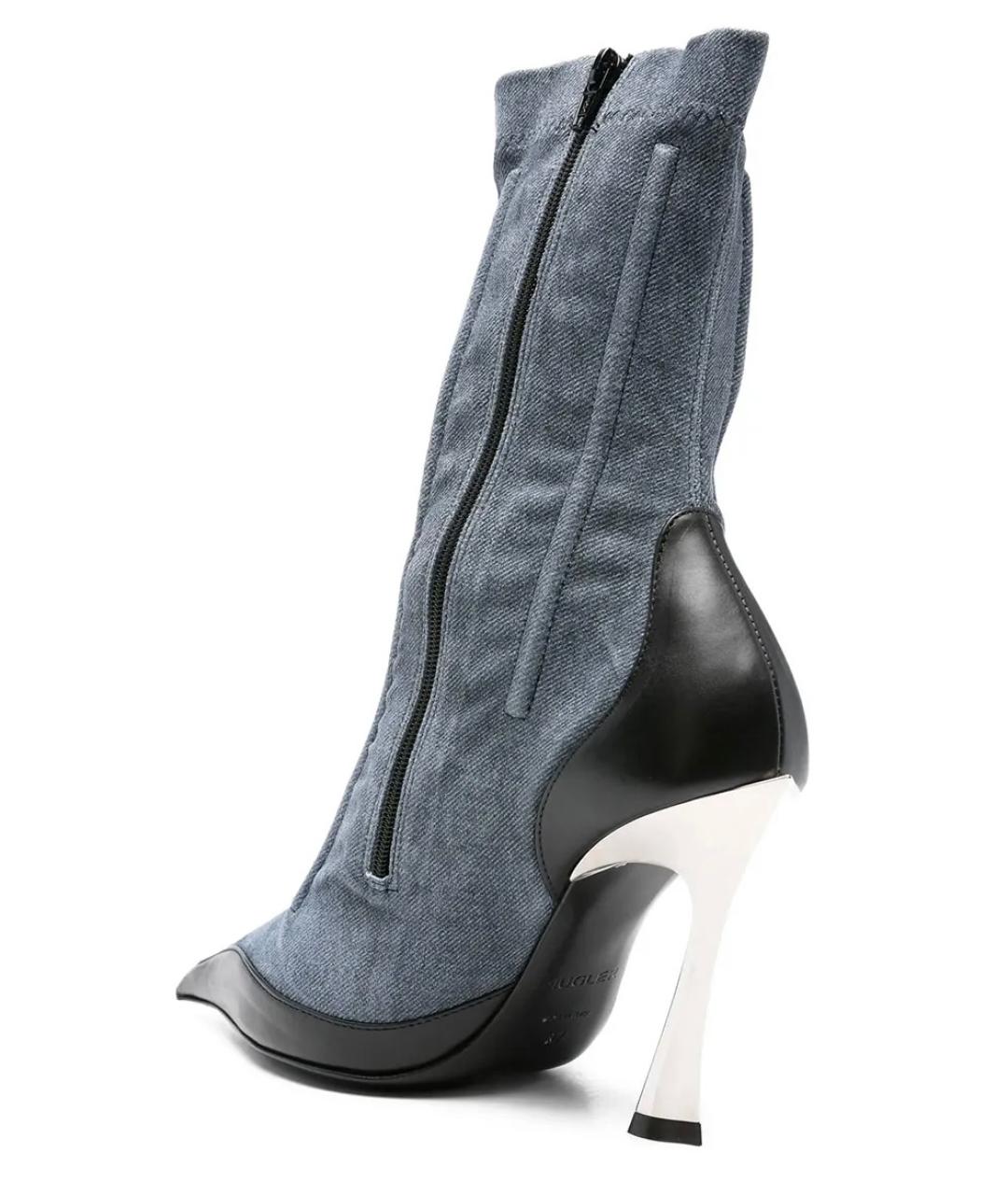 MUGLER Мульти текстильные ботильоны, фото 3