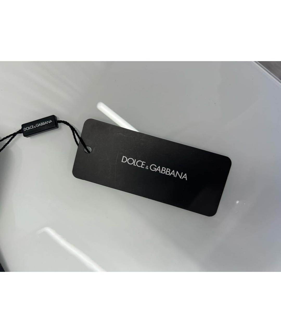 DOLCE&GABBANA Черная хлопковая кепка/бейсболка, фото 5