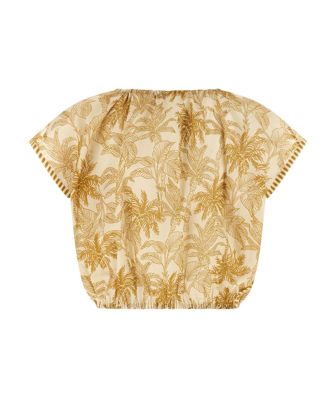 Eres Бежевая хлопковая рубашка, фото 2