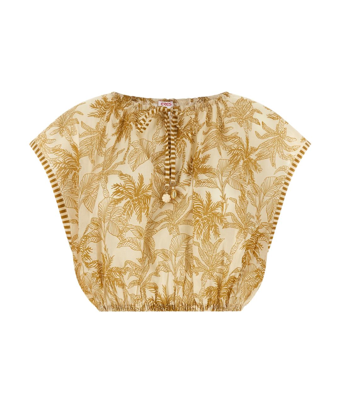 Eres Бежевая хлопковая рубашка, фото 1