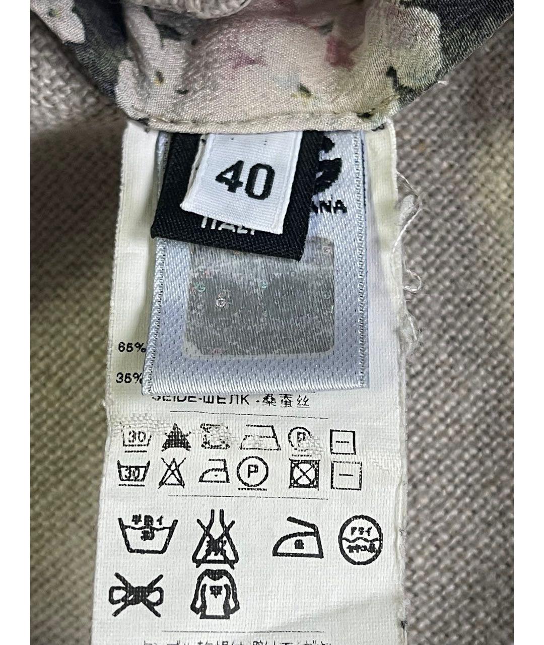 DOLCE&GABBANA Мульти комбинезон, фото 3