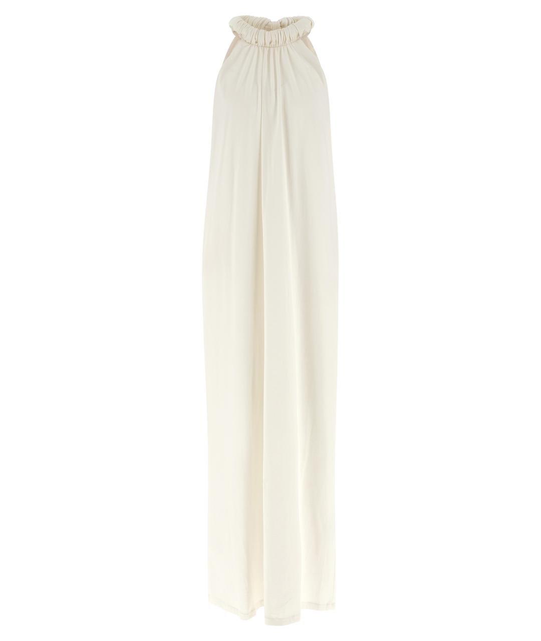 NUDE Белое хлопковое повседневное платье, фото 1