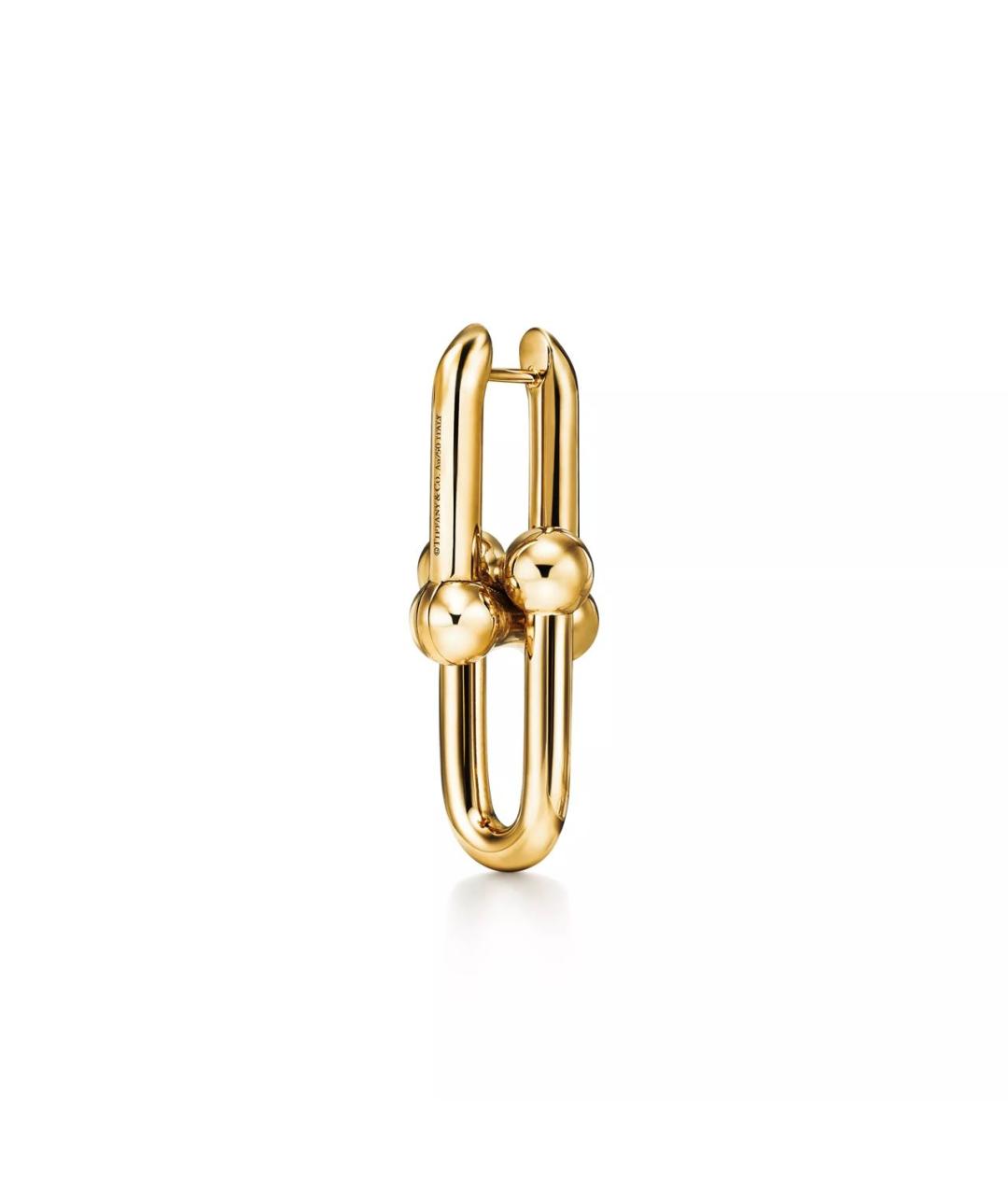 TIFFANY&CO Золотые серьги из желтого золота, фото 4