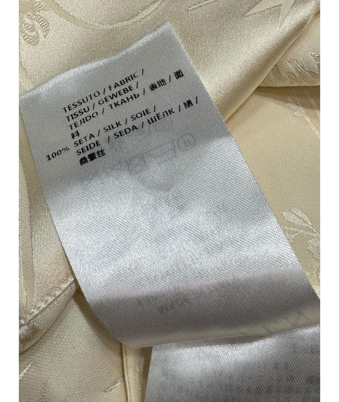 ALEXANDER MCQUEEN Мульти шелковый костюм с брюками, фото 8