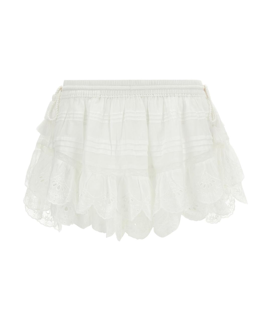 ISABEL MARANT ETOILE Белые хлопковые шорты, фото 1