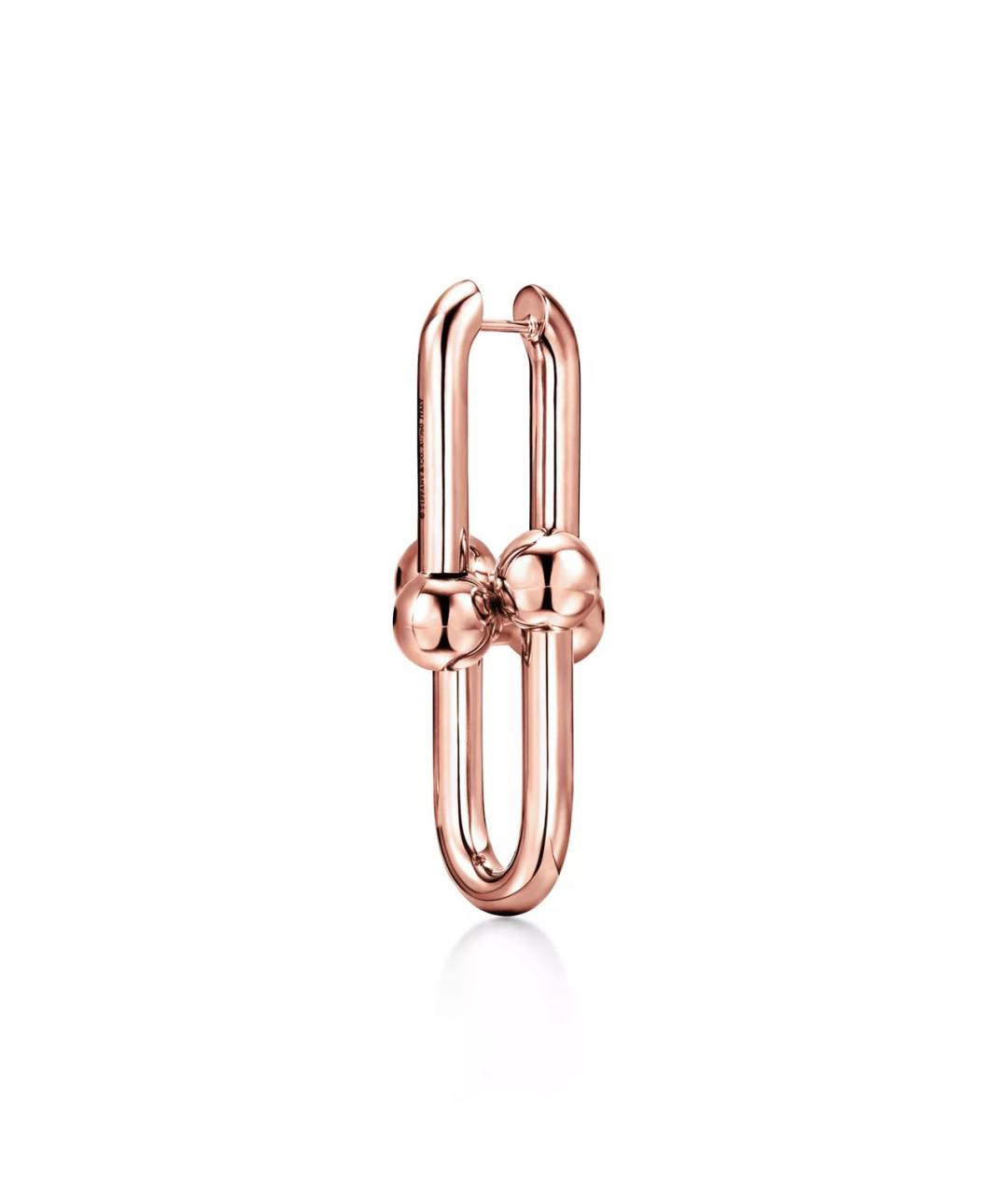 TIFFANY&CO Золотые серьги из розового золота, фото 4