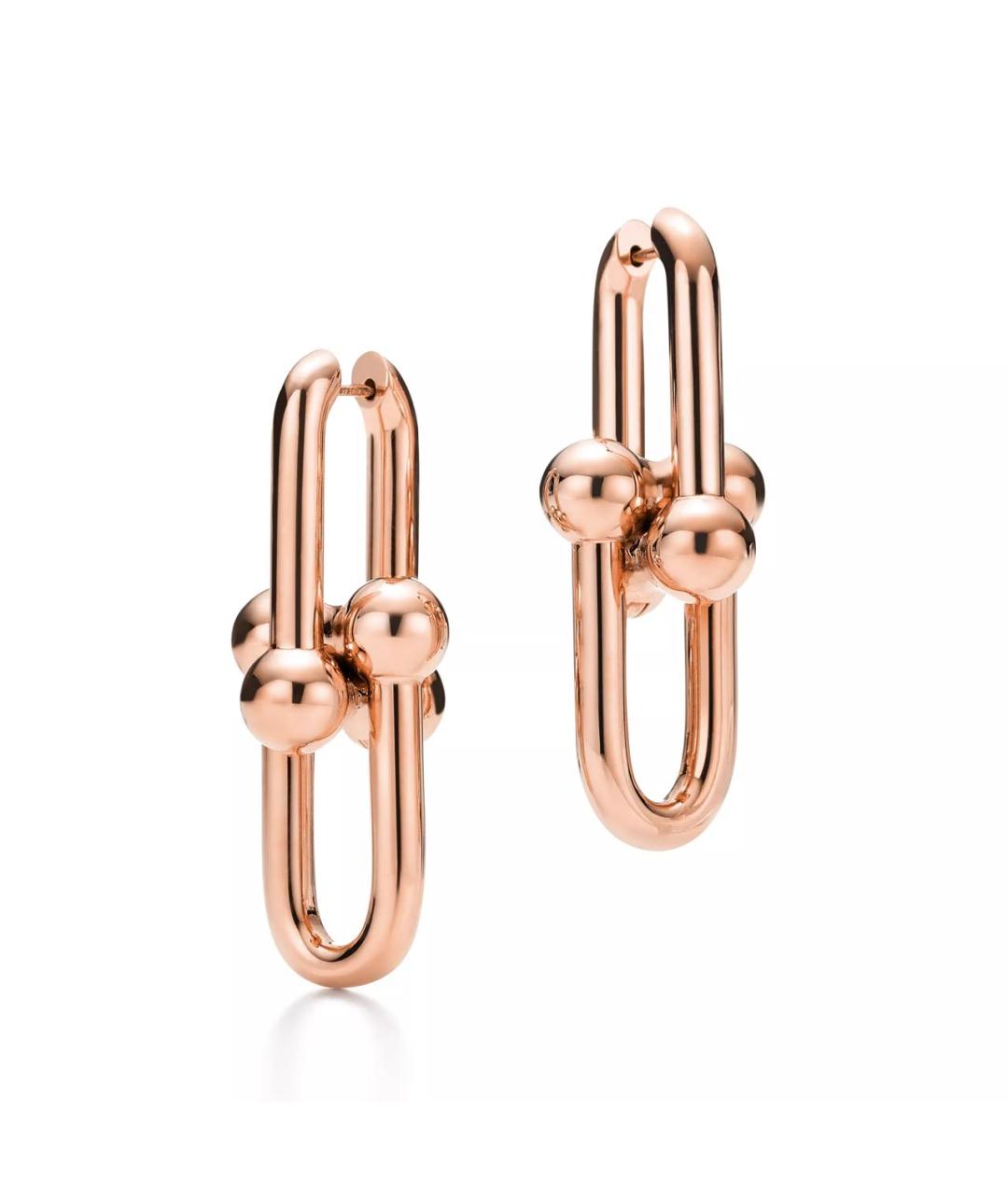 TIFFANY&CO Золотые серьги из розового золота, фото 1