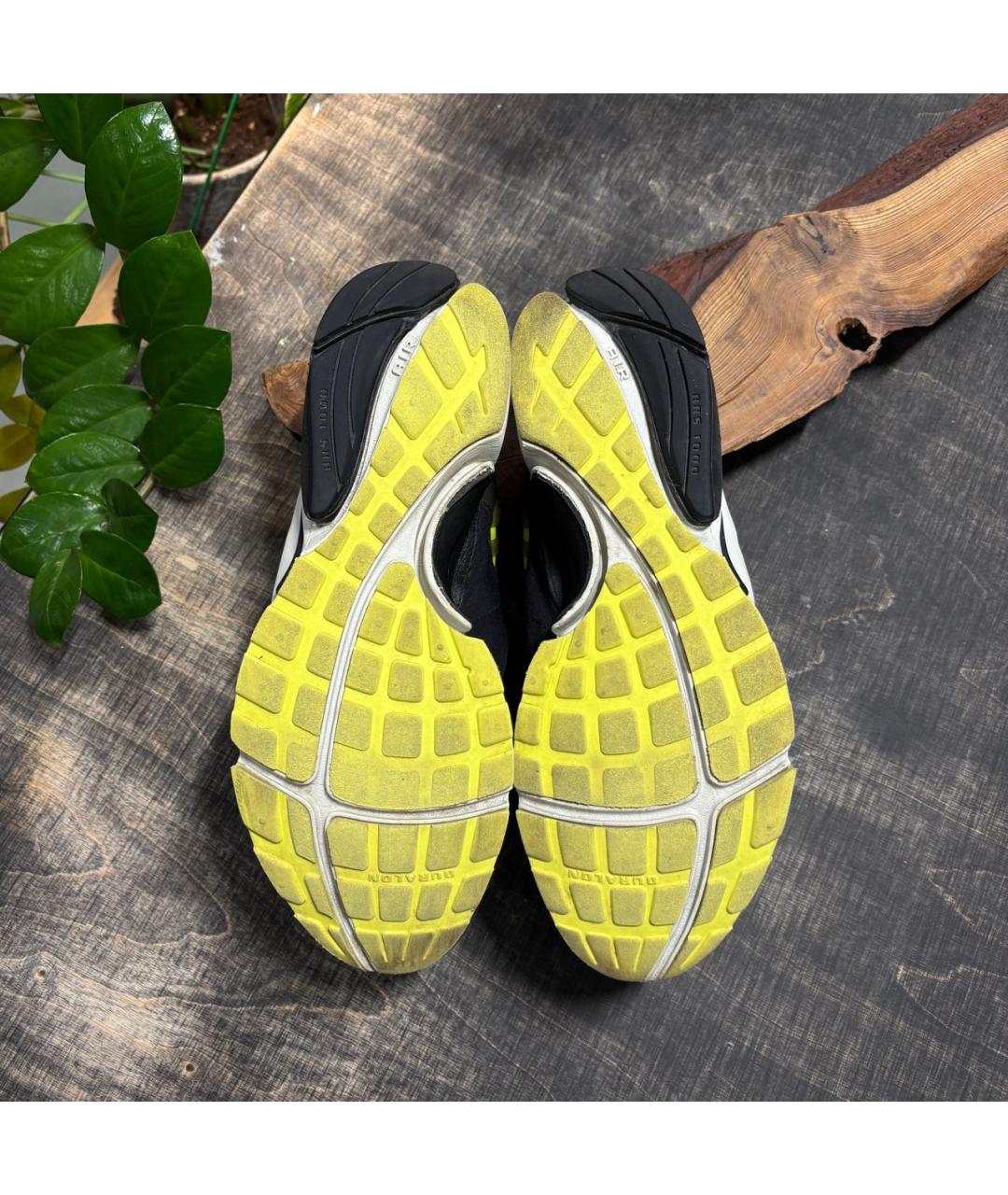 COMME DES GARÇONS Черные синтетические низкие кроссовки / кеды, фото 7