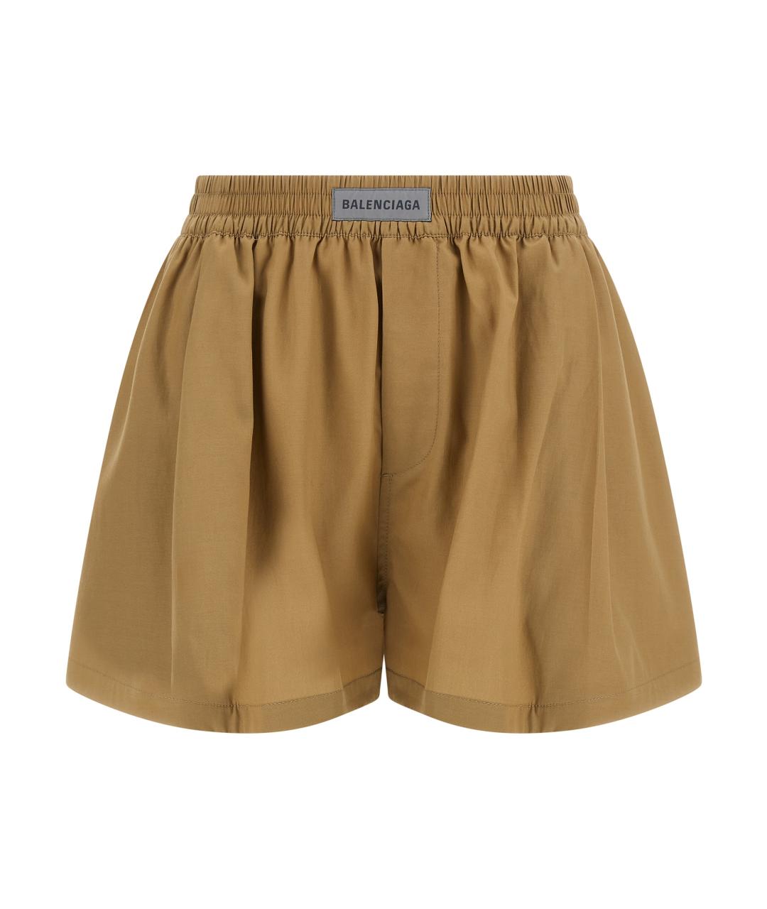 BALENCIAGA Бежевые шорты, фото 1